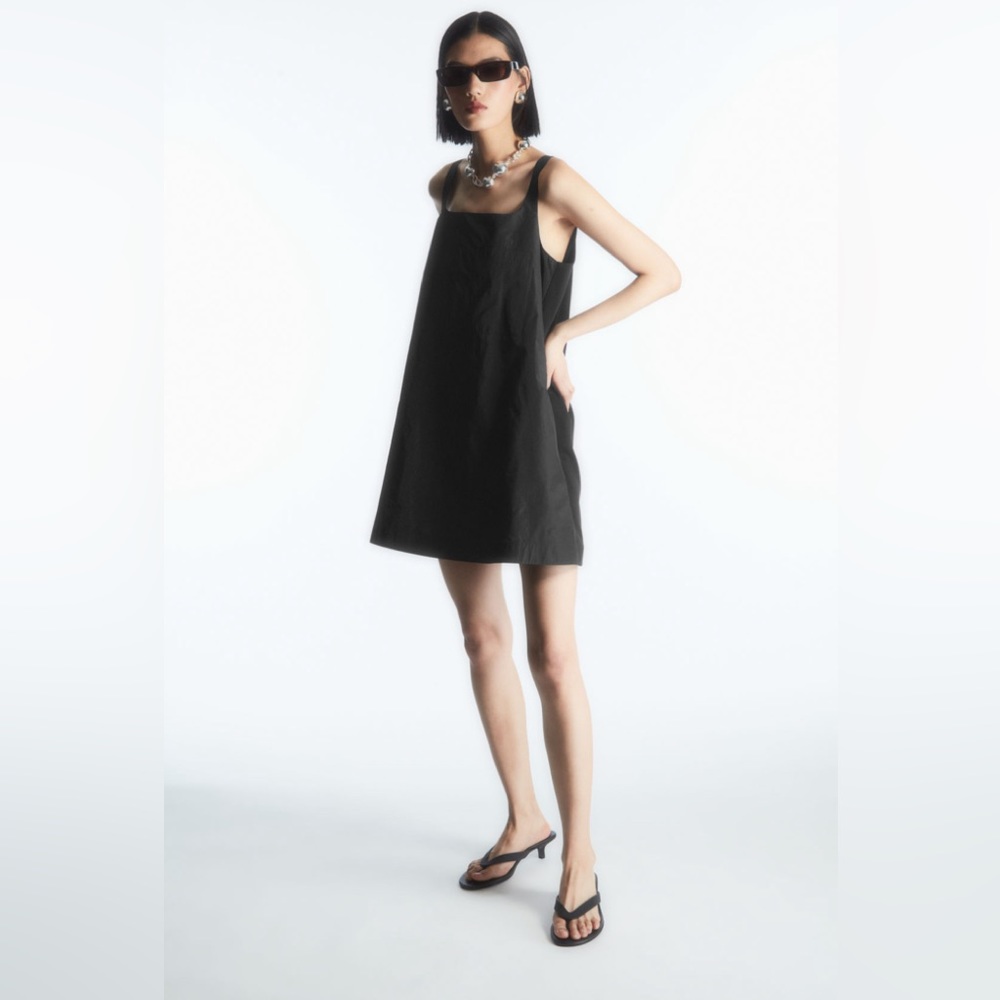 COS Black Mini Dress